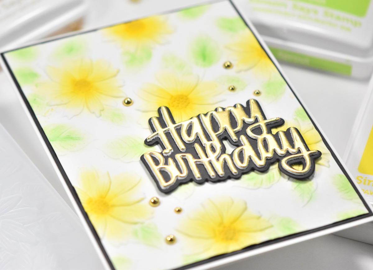 Simon Says Stamp Birthday Floral – REDSAS
