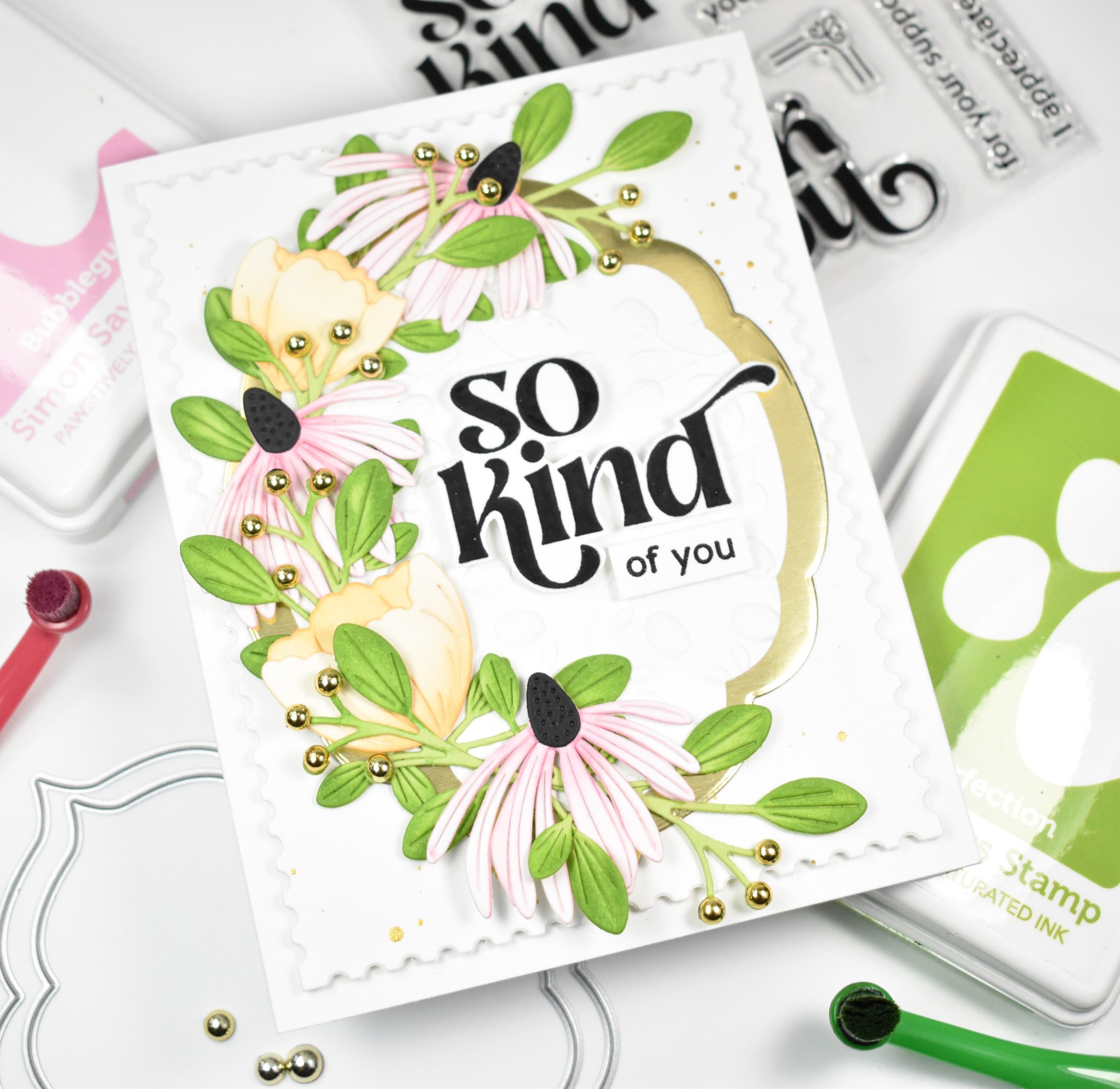 Simon Says Stamp So Kind Floral – REDSAS