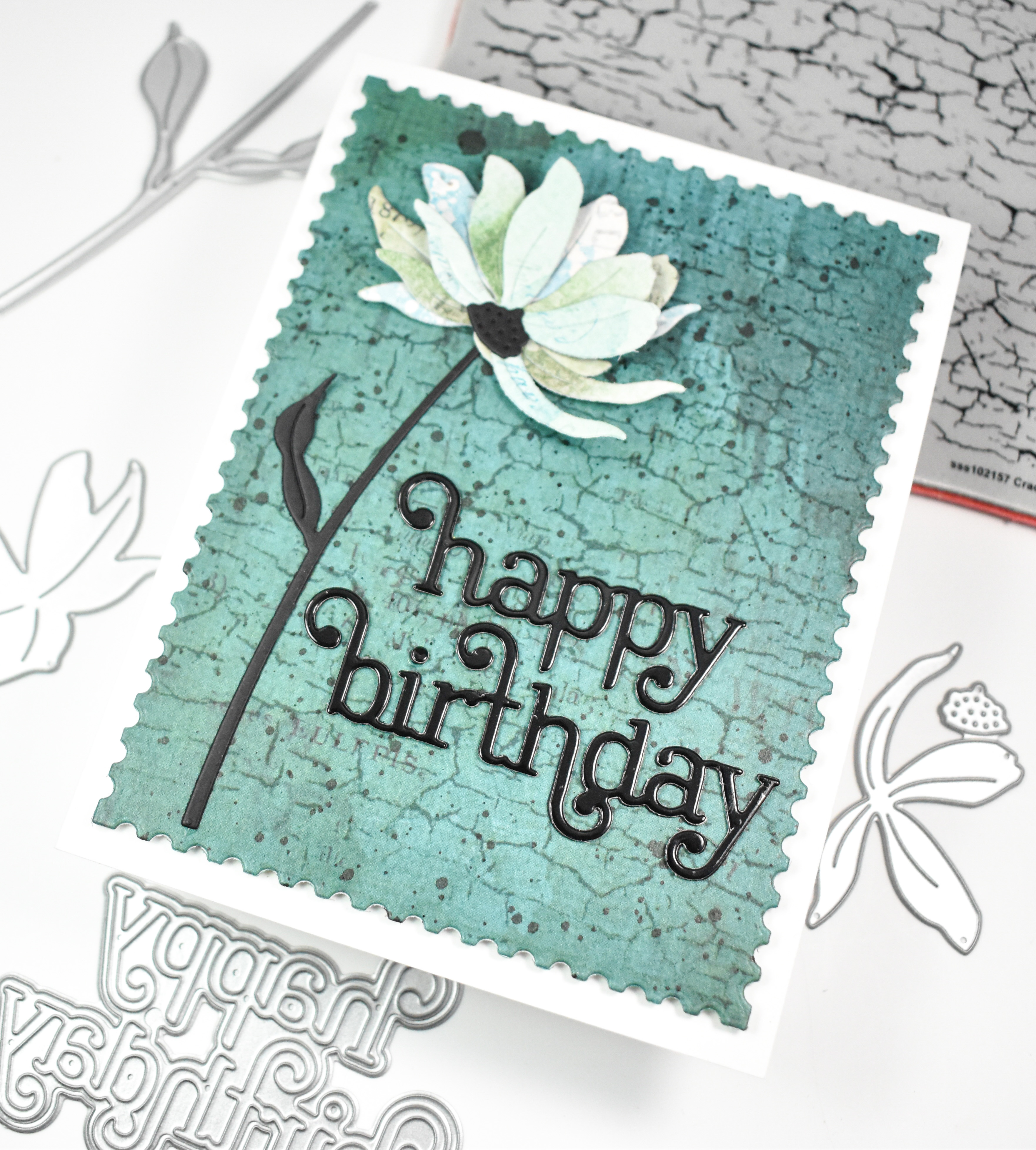 Simon Says Stamp Patterned Birthday Floral – REDSAS