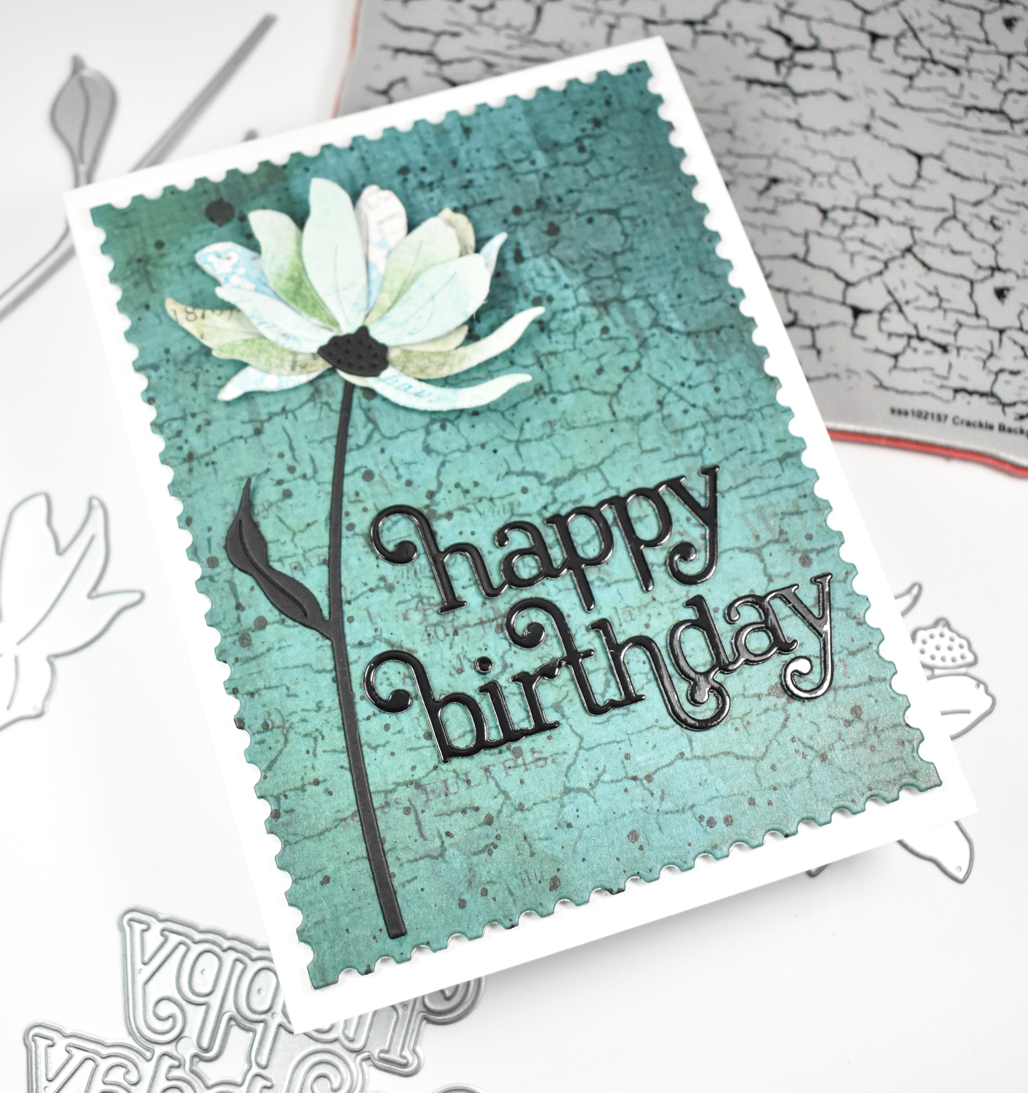 Simon Says Stamp Patterned Birthday Floral – REDSAS