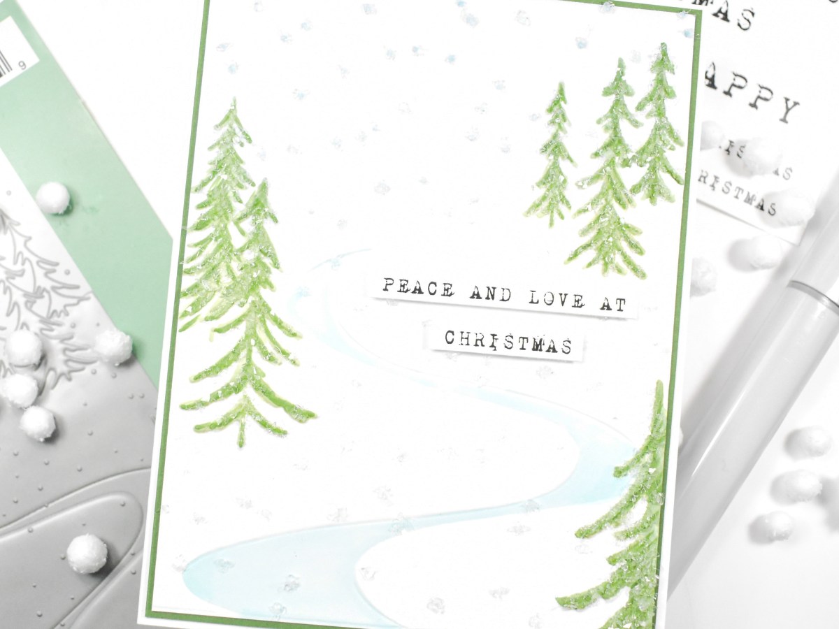 Simon Says Stamp Snowy&nbsp;Hillside