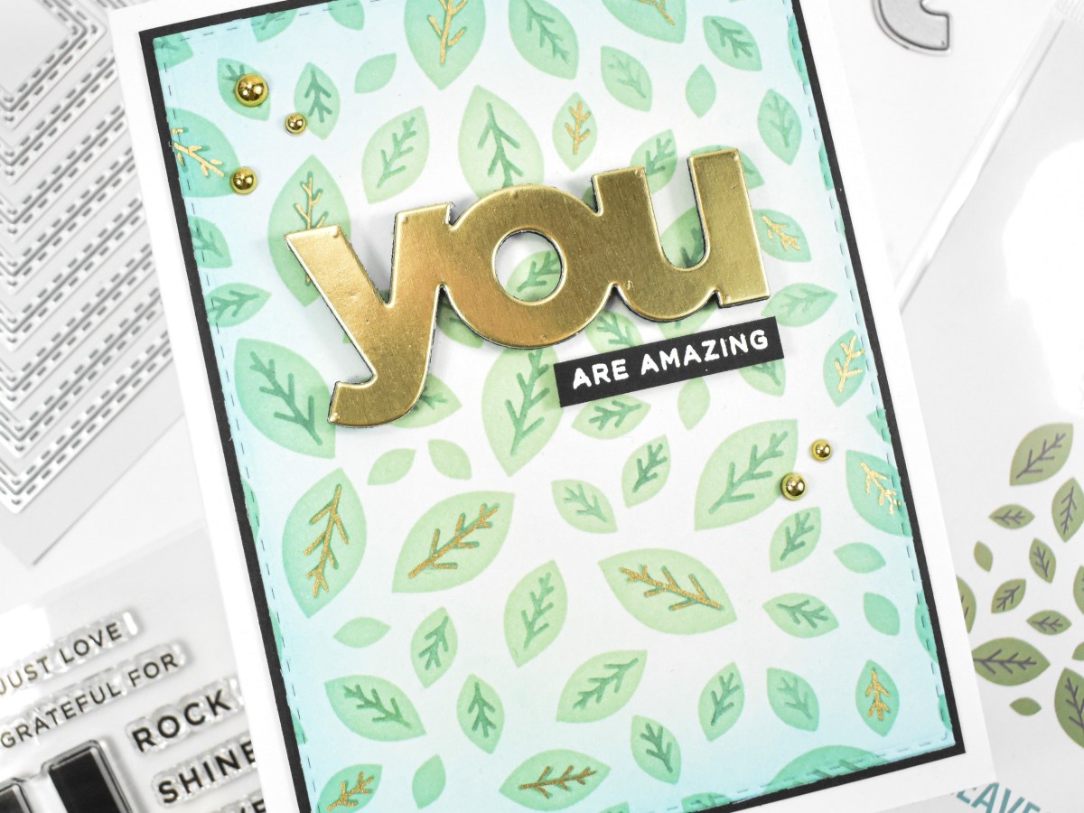 Simon Says Stamp Amazing Scattered&nbsp;Leaves