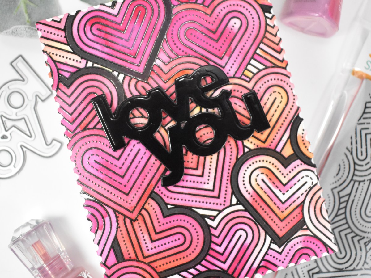 Simon Says Stamp Love You Jumbled&nbsp;Hearts