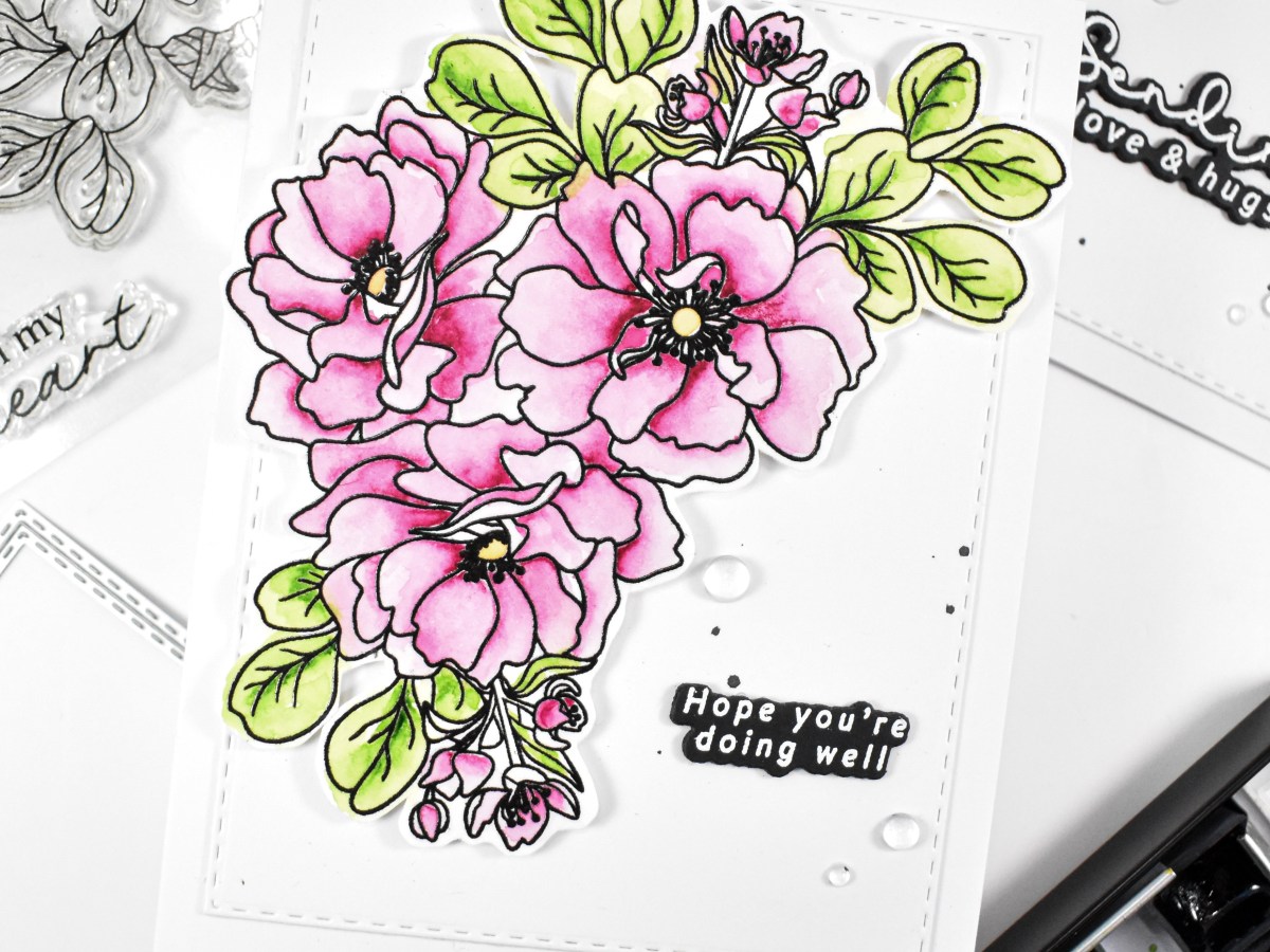 Simon Says Stamp Watercolor Wild&nbsp;Rose
