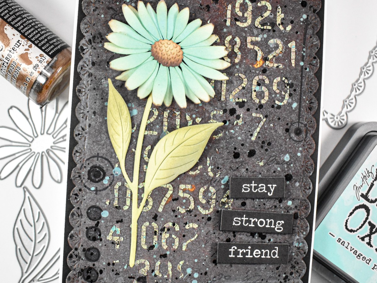 Simon Says Stamp Grungy Dewdrop&nbsp;Daisy