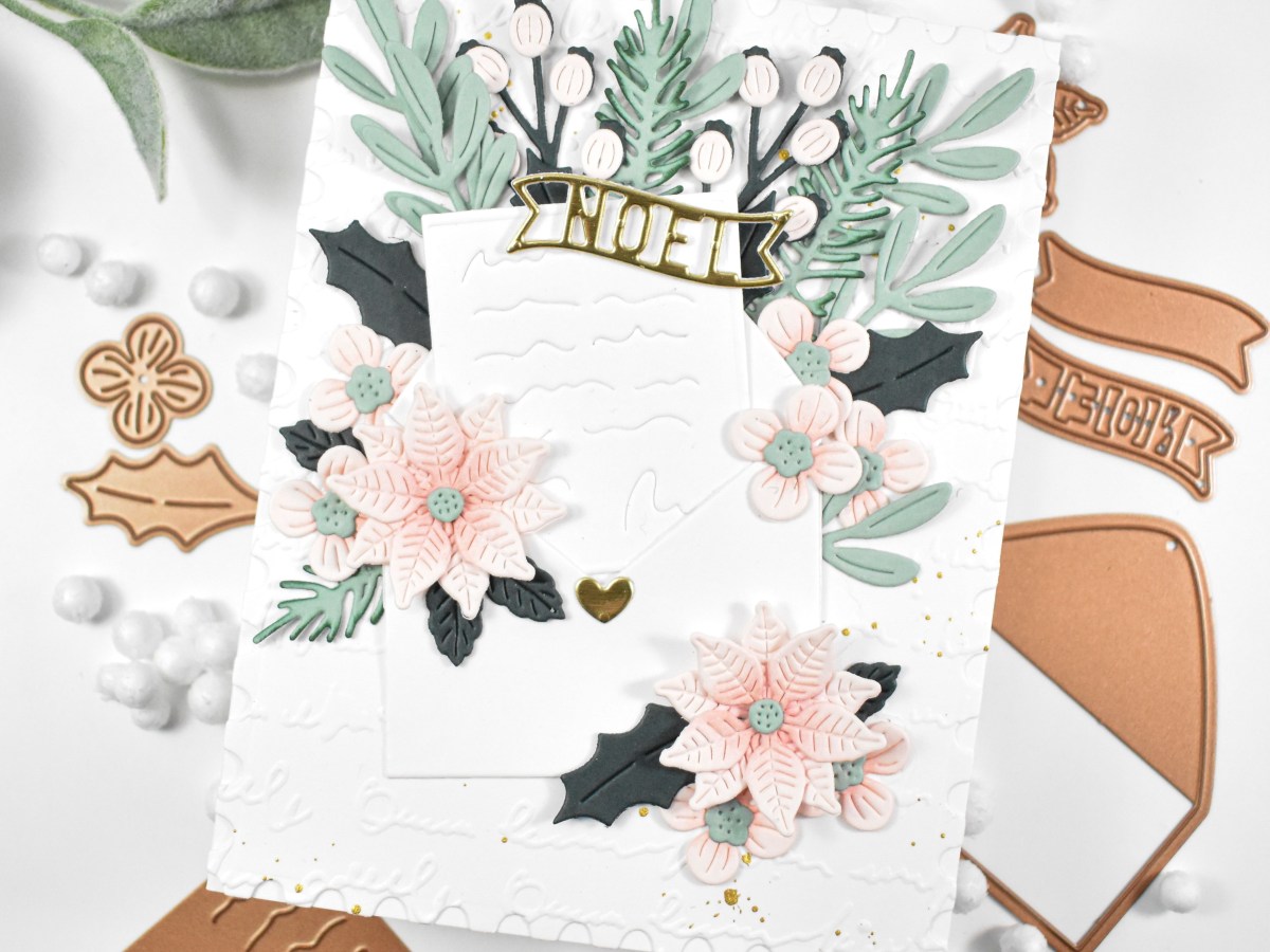 Spellbinders Dear Santa Floral&nbsp;Letter